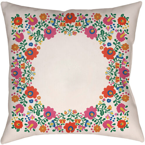 Lolita 16 X 16 inch Outdoor Pillow Cover, Square