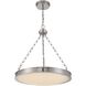 Cameron 1 Light 24 inch Polished Nickel Pendant Ceiling Light