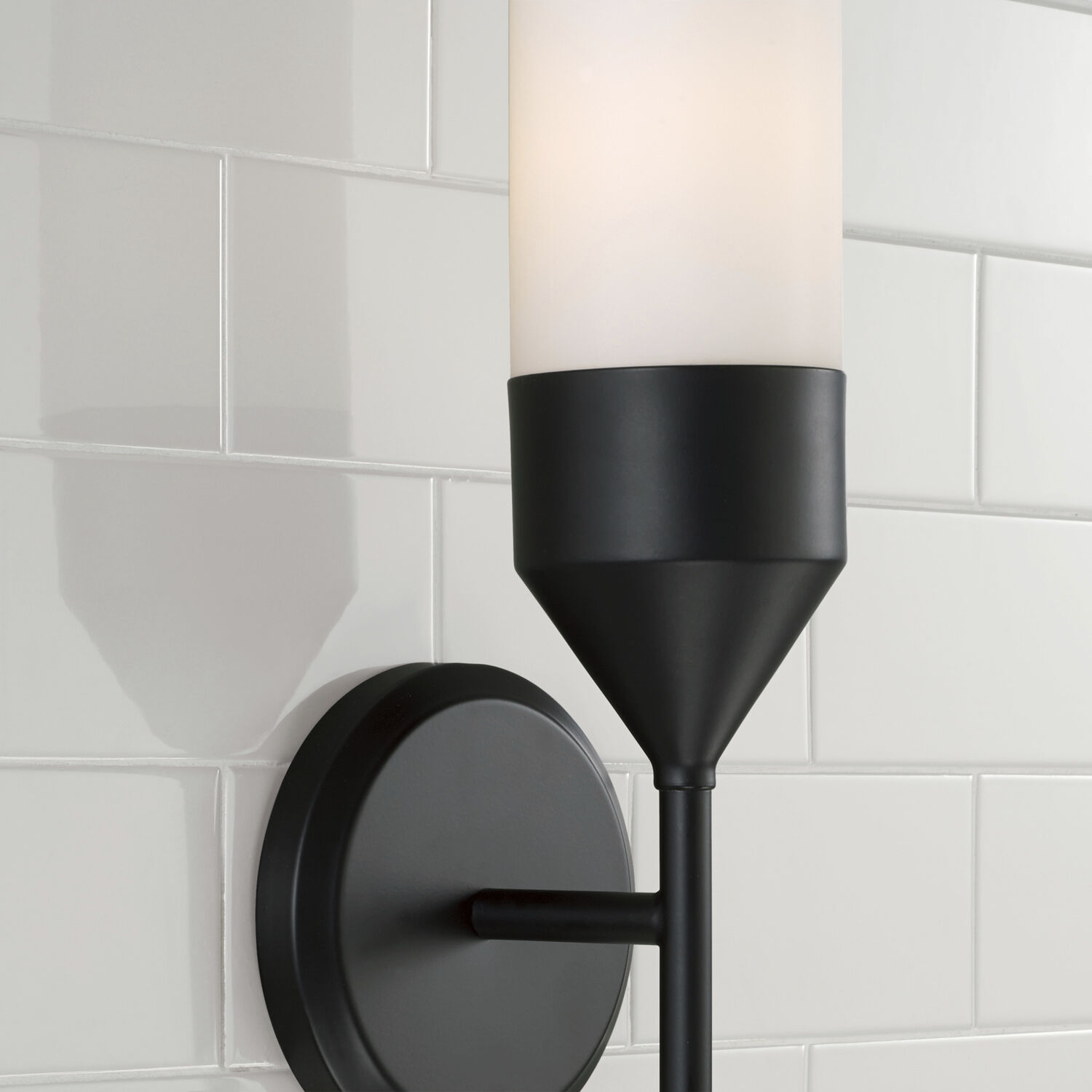 Devon 1 Light 5 inch Matte Black Sconce Wall Light