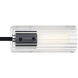 Velestino 4 Light 47.5 inch Black Linear Chandelier Ceiling Light