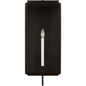 Edgar 1 Light 28.88 inch Textured Black Outdoor Wall Lantern