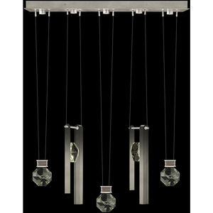 Aria 10 Light 43 inch Silver Pendant Ceiling Light