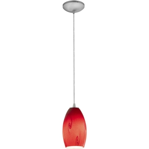 Merlot 1 Light 3.50 inch Pendant