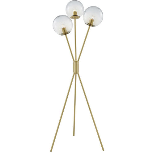 Lancy 61 inch 25.00 watt Gold Floor Lamp Portable Light