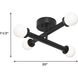 Lane LED 20 inch Light Antique Brass Flush Mount Ceiling Light