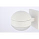 Raine Outdoor Wall Light in White