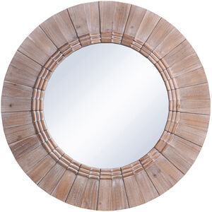 Cameron 27.55 X 27.55 inch Natural and White Washed Wall Mirror