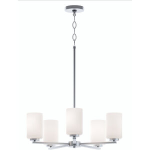 Leo 5 Light 24.00 inch Chandelier
