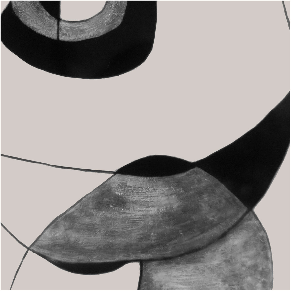 Happiness 1 47 X 32 inch Ink Print, Abstract