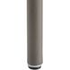 Feller 37 inch Fossil and Gray with Brushed Steel Outdoor Counter Stool