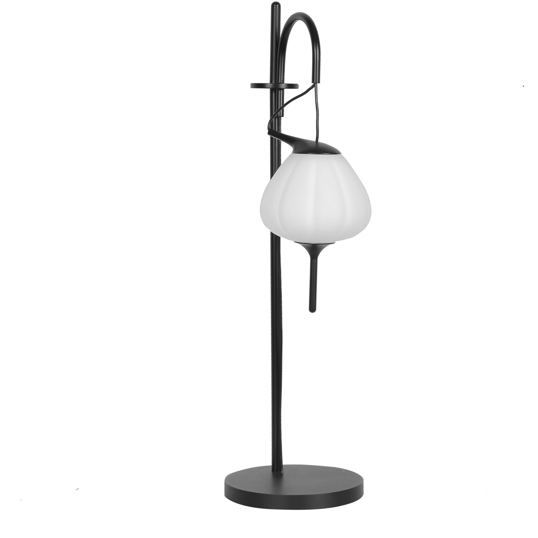 Artisan Collection/LECCE Series 19.5 inch 5 watt Black Table Lamp Portable Light