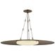 Anoka 1 Light 40.25 inch Historic Bronze Pendant Ceiling Light