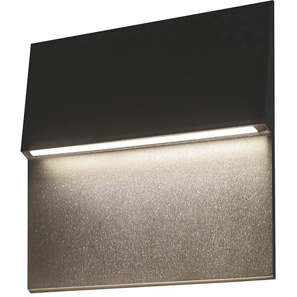 Dawn LED 9 inch Matte Black Wall Sconce Wall Light