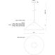 Dorothy 1 Light 18 inch Brushed Nickel With Black Detail Pendant Ceiling Light