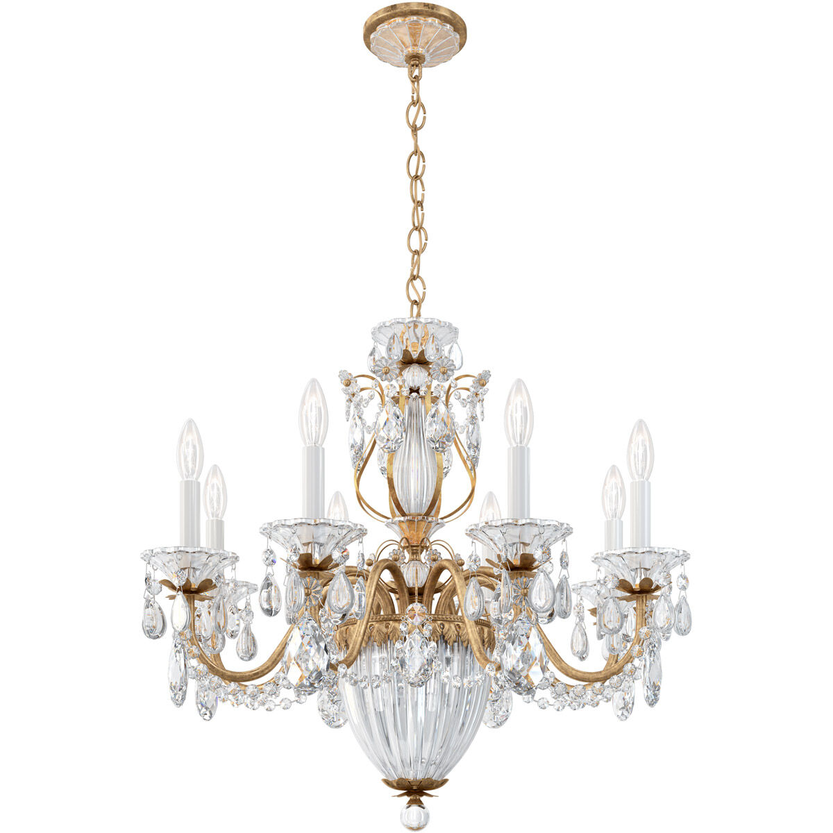 Bagatelle 11 Light 26.5 inch French Gold Chandelier Ceiling Light in Heritage
