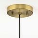 Markor 1 Light 12 inch Brushed Nickel/Matte Black/Vintage Brass Drum Pendant Ceiling Light