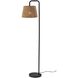 Tahoma 59 inch 100.00 watt Black Floor Lamp Portable Light, Simplee Adesso