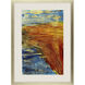 Bodacious Red and Blue and Metallic and Multi Framed Art