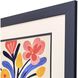 Matisse Bouquet Blue and Yellow and Red and Multi Framed Art, Propac