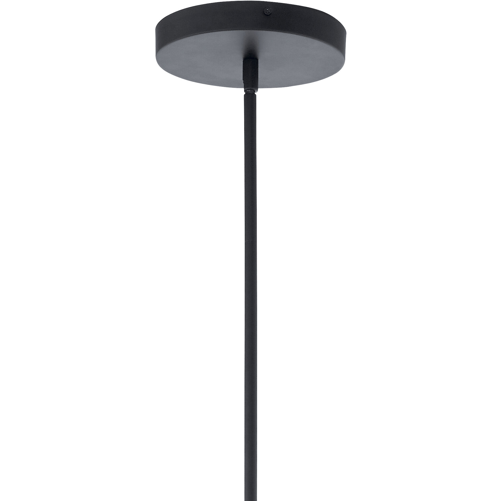 Everest LED 32.25 inch Matte Black Chandelier Ceiling Light, 1 Tier Large