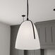 Whitmore 1 Light 10 inch Matte Black Mini Pendant Ceiling Light
