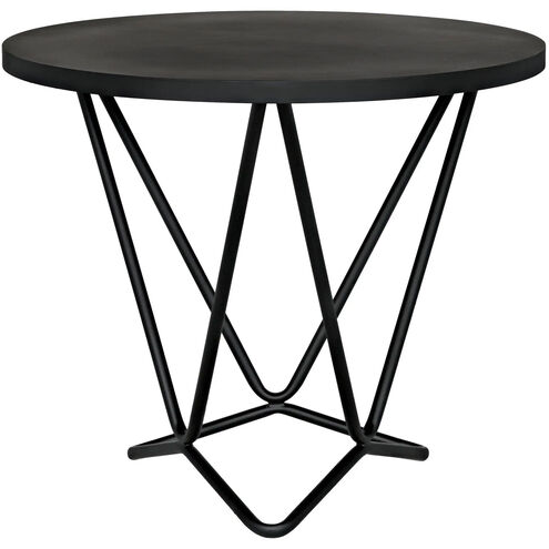 Belem 29 X 29 inch Matte Black Side Table