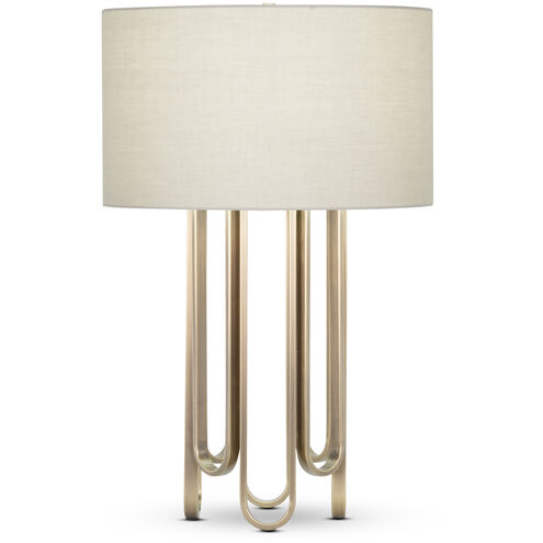Deanna 27.5 inch 150.00 watt Antique Brass Table Lamp Portable Light