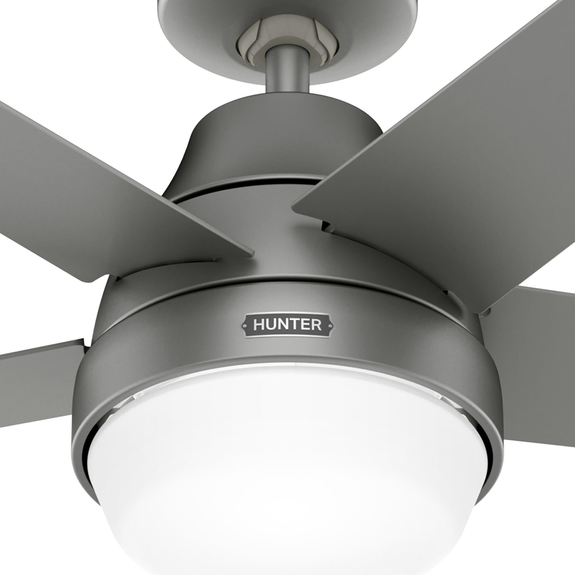 Aerodyne 60 inch Matte Silver Ceiling Fan