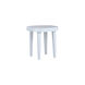 Shayla Copas White Lacquer Side Table