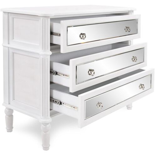 Madison Antique White Cabinet