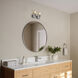 Merry 2 Light 12 inch Polished Chrome Bath Vanity Wall Light