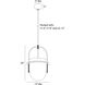 Kathleen 1 Light 13 inch Antique Brass Pendant Ceiling Light