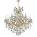 Maria Theresa 19 Light 35 inch Gold Chandelier Ceiling Light