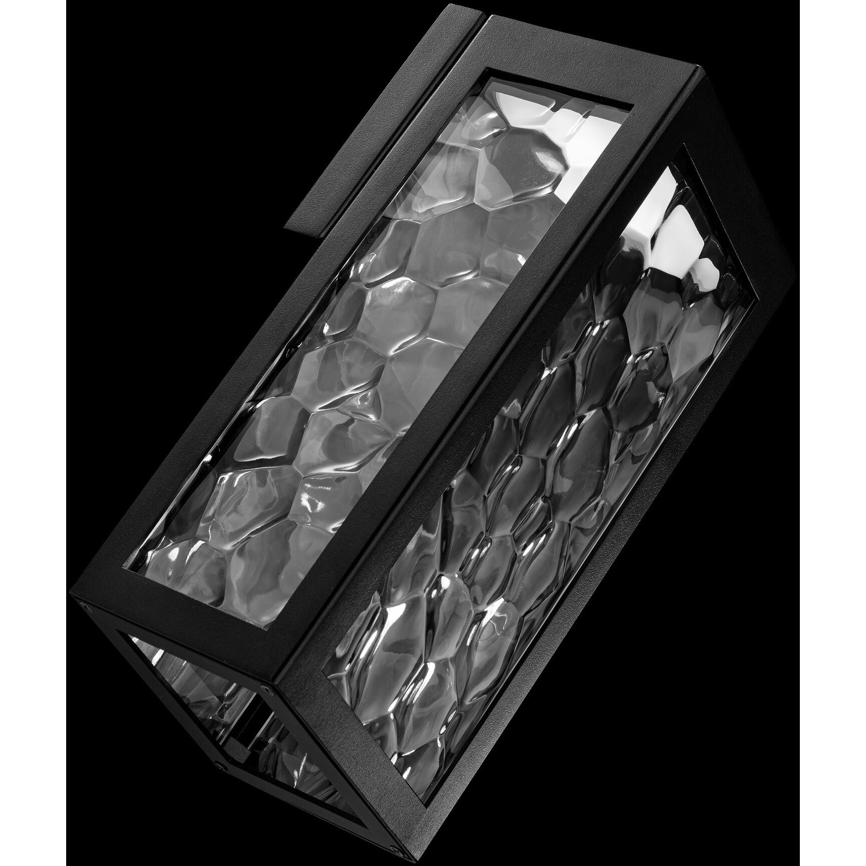 Hawthorne LED 11 inch Black Outdoor Wall Light, dweLED