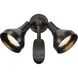 Brentwood 2 Light 5 inch Bronze Outdoor Flood Light