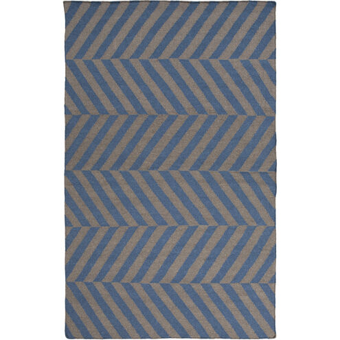 Frontier 66 X 42 inch Navy, Charcoal Rug