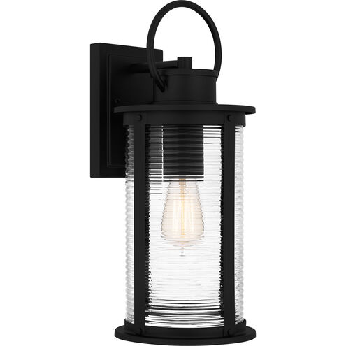 Tilmore 1 Light 7.5 inch Matte Black Outdoor Lantern, Large