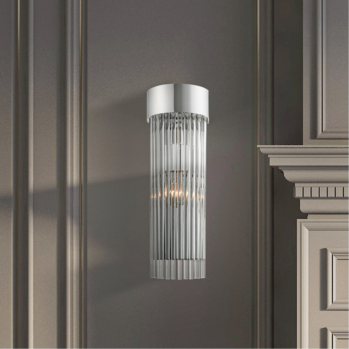 Oldwick 1 Light 6 inch Polished Chrome Bath Vanity Wall Light