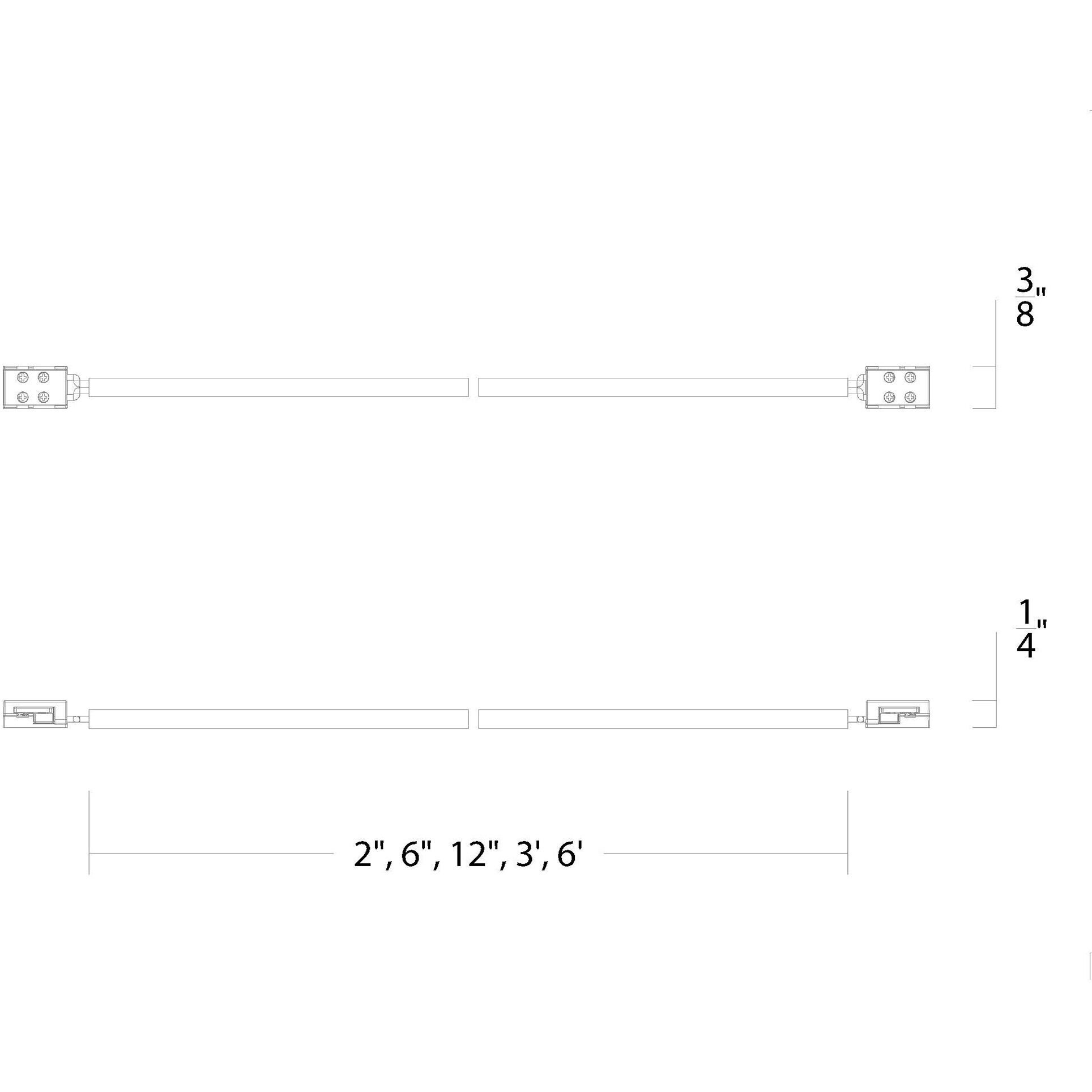 Basics & Gemini 24 38 inch White LED Tape Lighting, WAC Lighting