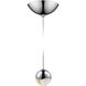 Grapes LED 2.5 inch Polished Chrome Pendant Ceiling Light in Small