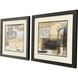 Abstract Expressions Brown and Gray and Green and Neutral Framed Art, Propac