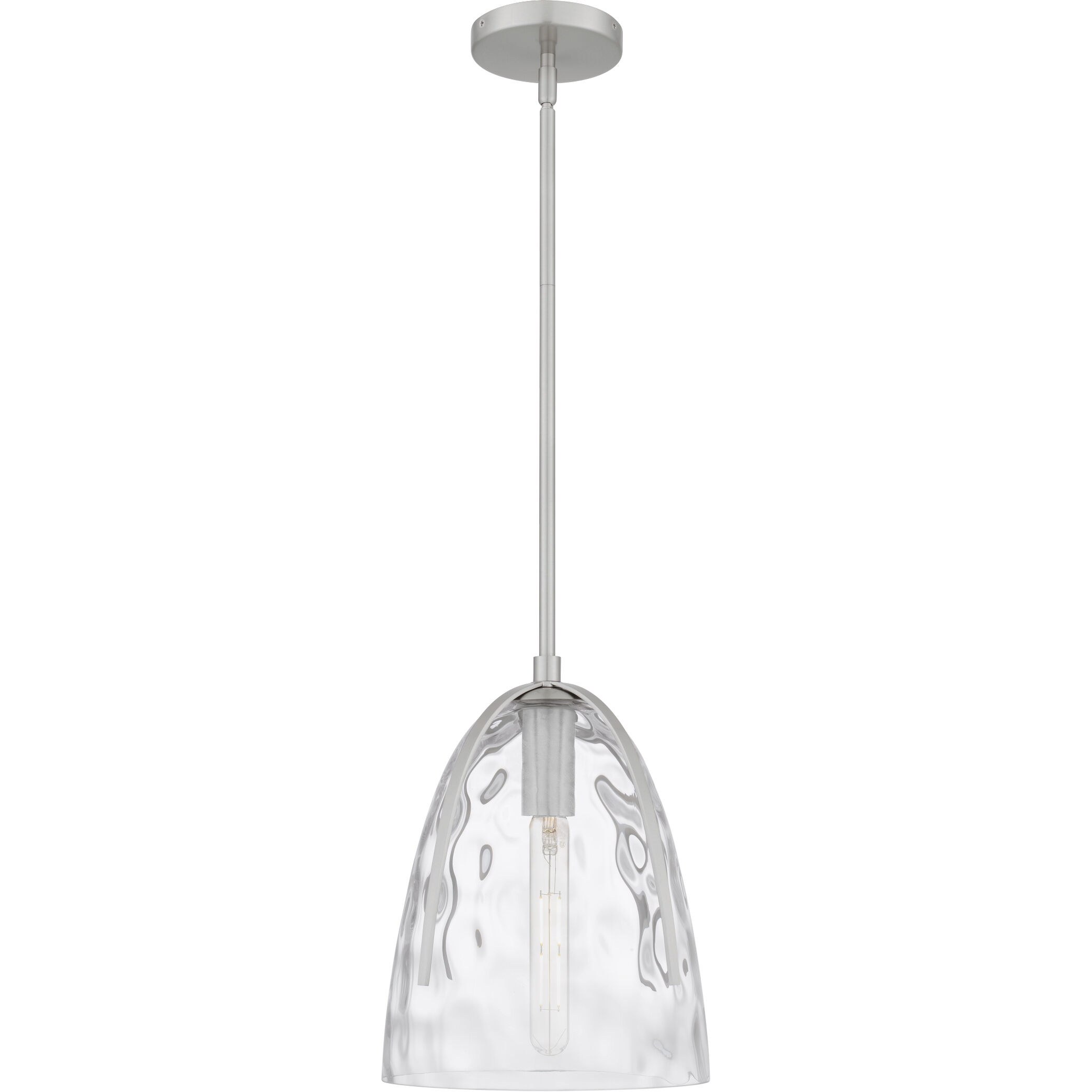 Whitmore 1 Light 10 inch Brushed Nickel Mini Pendant Ceiling Light