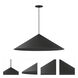 Pitch LED 29.5 inch Black Single Pendant Ceiling Light