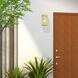 Berkeley 1 Light 8.5 inch Satin Gold Outdoor ADA Small Sconce, Small