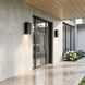 Sean Lavin Kukei LED 10.5 inch Textured Black Outdoor Wall Lantern