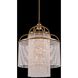 Torta 12 Light 27 inch True Brass Pendant Ceiling Light