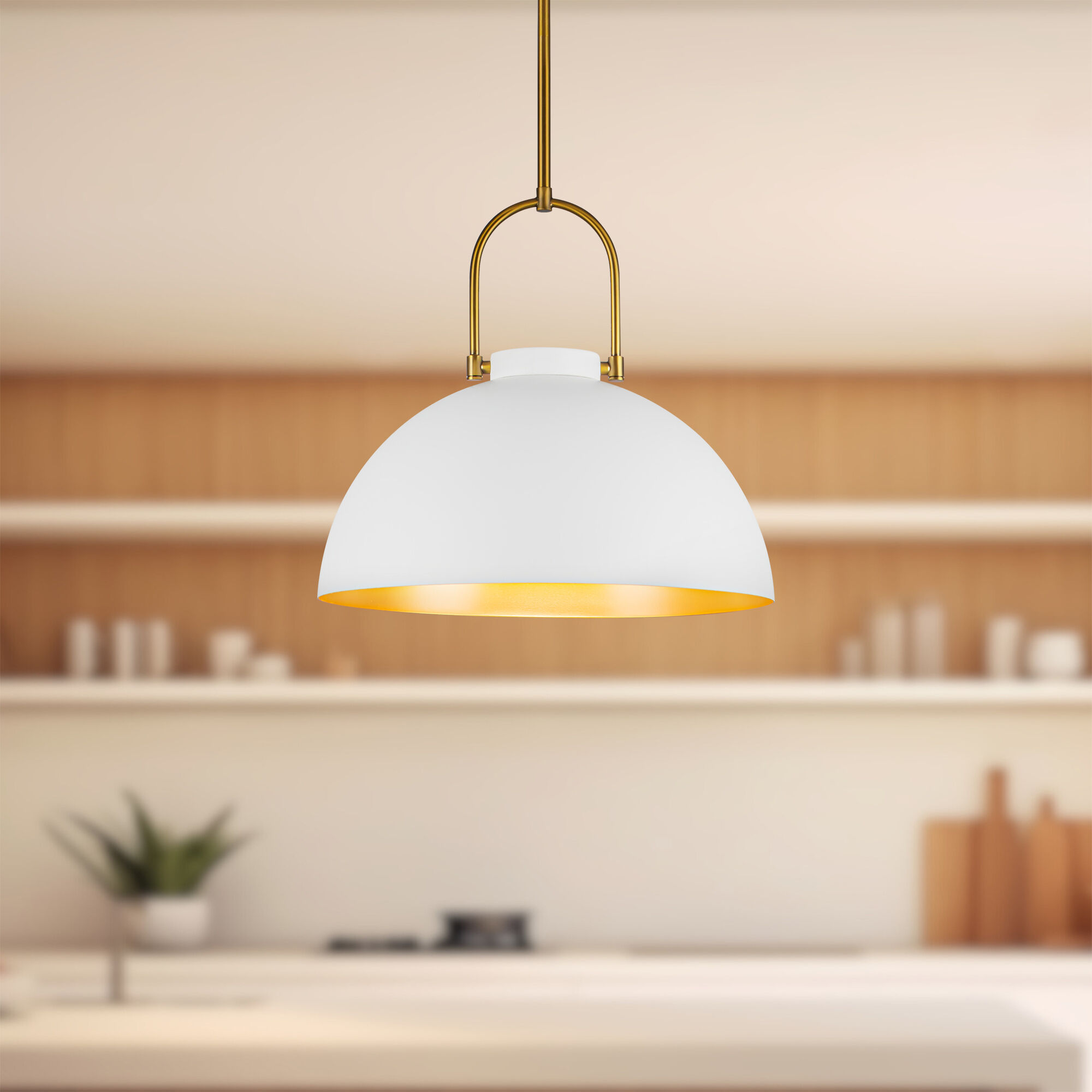 Alora Mood Harper Pendant Ceiling Light in White