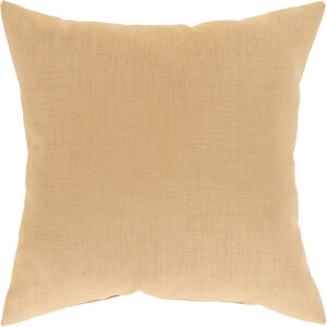 Artis 18 X 18 inch Wheat Pillow Cover