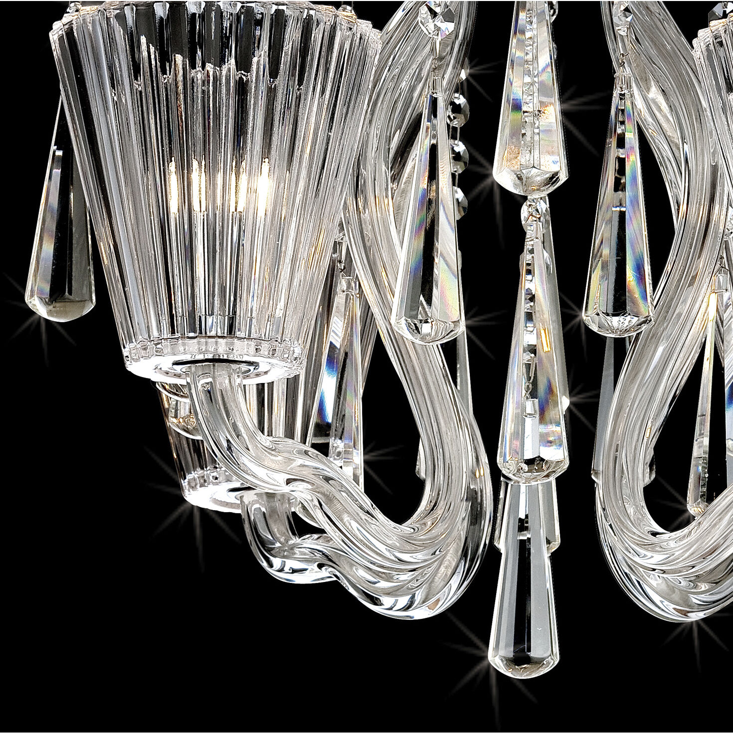 Corato 4 Light 18 inch Chrome Flush Mount Ceiling Light