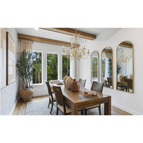 Sadie 6 Light 29 inch Antique Gold Chandelier Ceiling Light